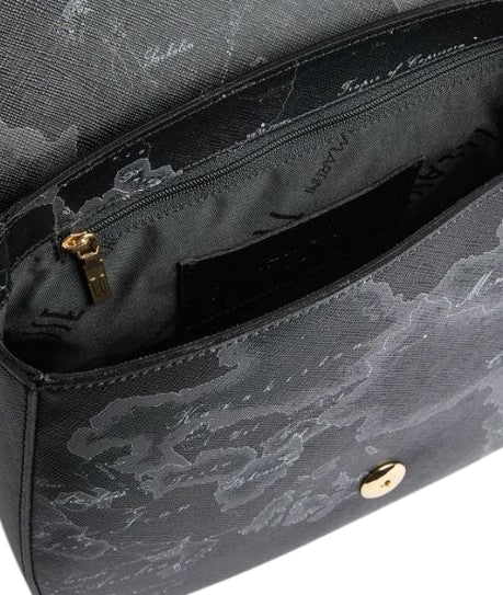 Alviero Martini Tracolla Con Patta  L LD42 9713 Col. L. 0001 Black